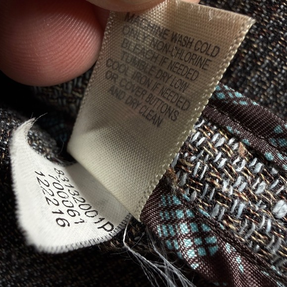 J Jill Swing Jacket Women SP Linen Quiet Luxury Coastal Grandma Work Office Chic - Picture 8 of 9